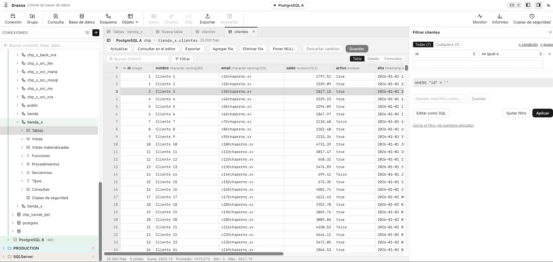 Data you edit like a sheet